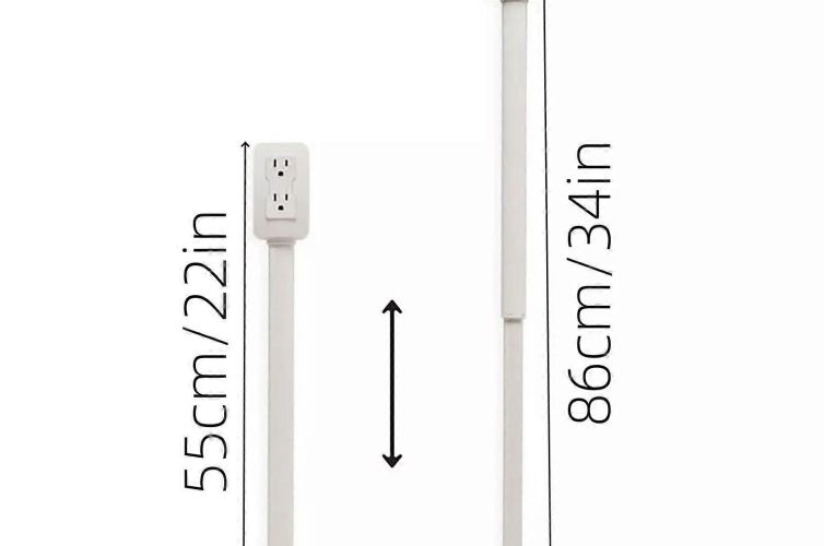 Electrical Outlet Expander, Power Socket, Sofa Headboard, Rotating Extender