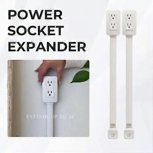 Electrical Outlet Expander, Power Socket, Sofa Headboard, Rotating Extender